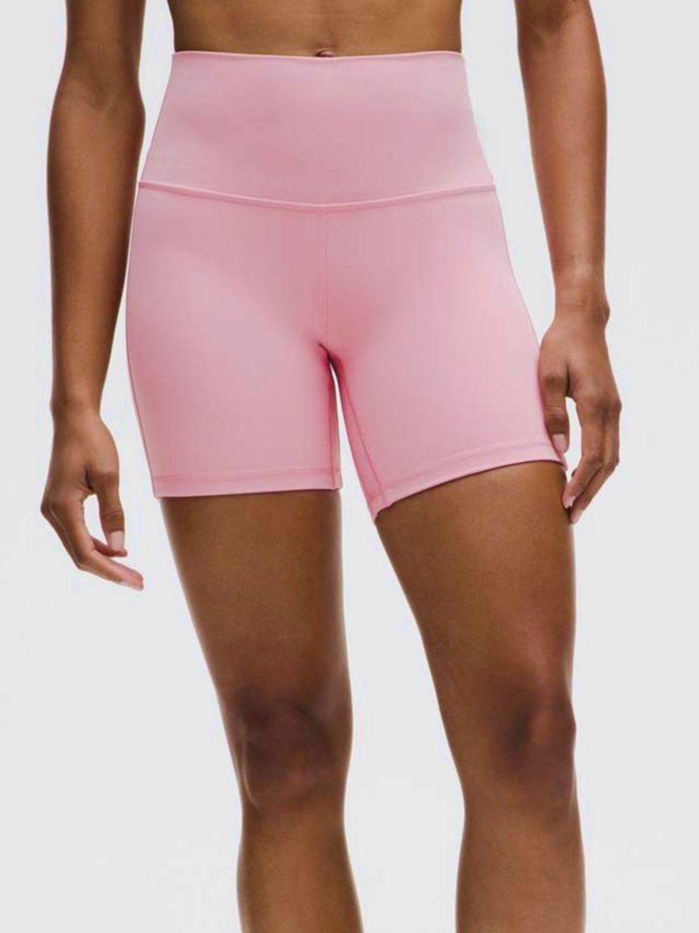 Lululemon Align High-Rise Short 6" — pink tide